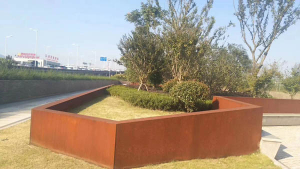 长泰耐候钢挡土墙